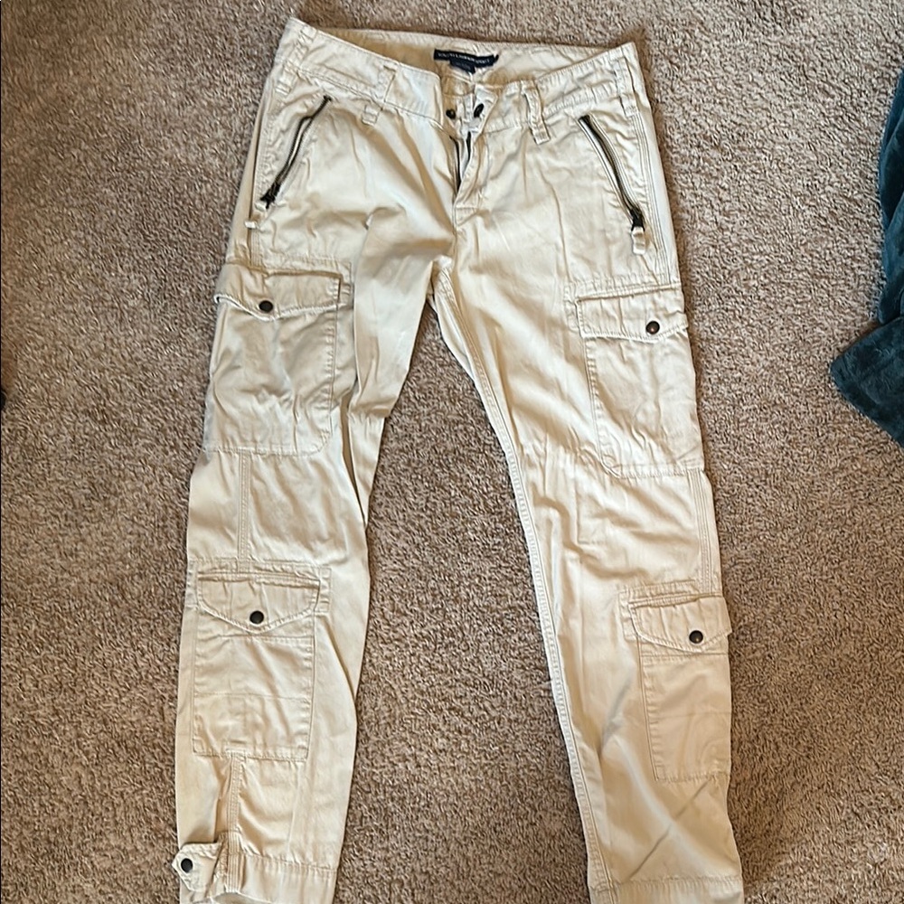 Ralph Lauren Cream Cargo Pants